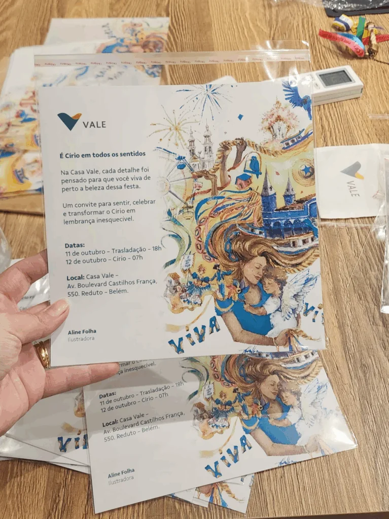 Produção e organização de convites personalizados